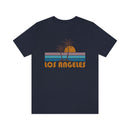 Los Angeles, California T-Shirt - Retro Palm Tree Unisex Los Angeles Shirt-46