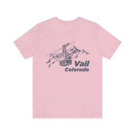 Buy pink Vail, Colorado T-Shirt - Retro Unisex Vail T Shirt