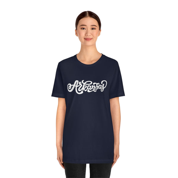 Arkansas T-Shirt - Hand Lettered Unisex Arkansas Shirt