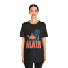 Maui, Hawaii T-Shirt - Retro Palm Tree & Beach Unisex Maui Shirt