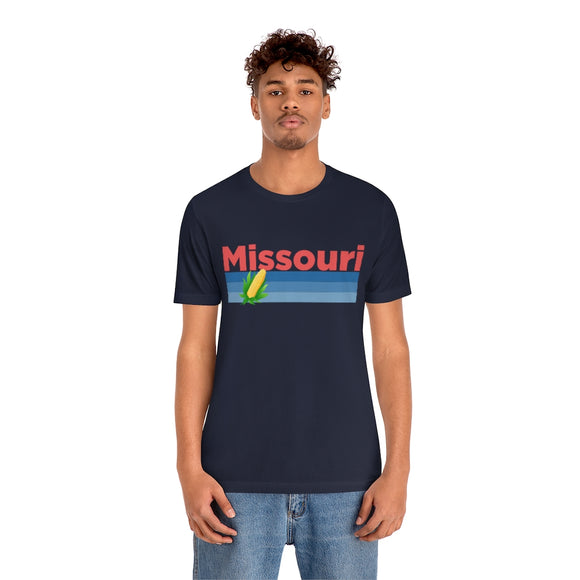Missouri T-Shirt - Retro Corn Unisex Missouri Shirt