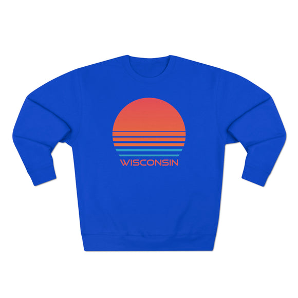 Premium Wisconsin Sweatshirt - Unisex Premium Crewneck Sweatshirt