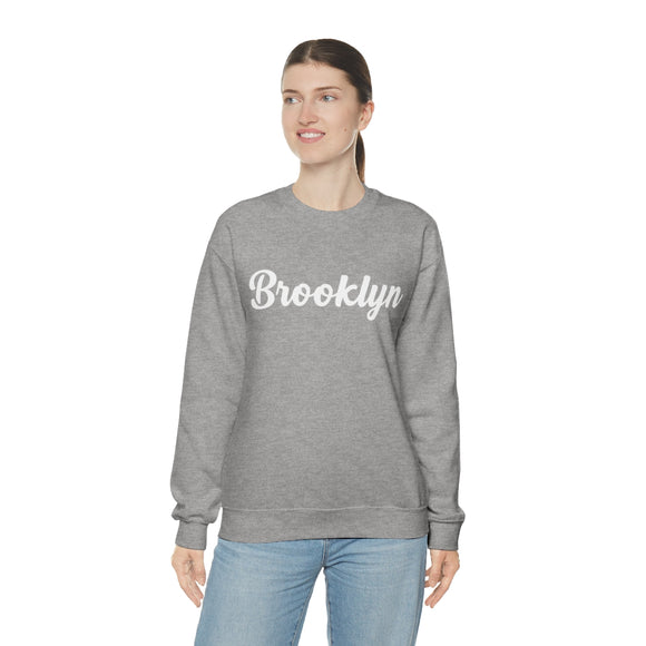 Brooklyn, New York Sweatshirt - Retro Sunset Unisex