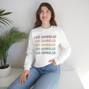 Los Angeles, California Sweatshirt - Retro Five Color Unisex-6