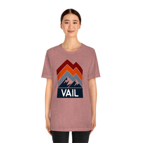 Vail, Colorado T-Shirt - Retro Mountain Unisex Vail Shirt