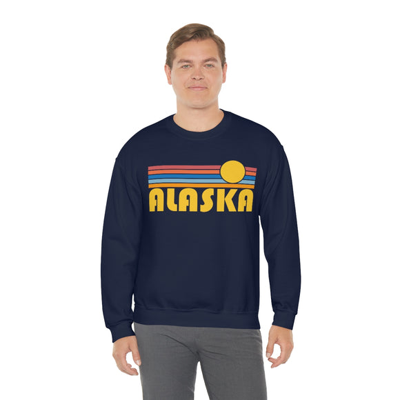 Alaska Sweatshirt - Retro Sunrise Unisex