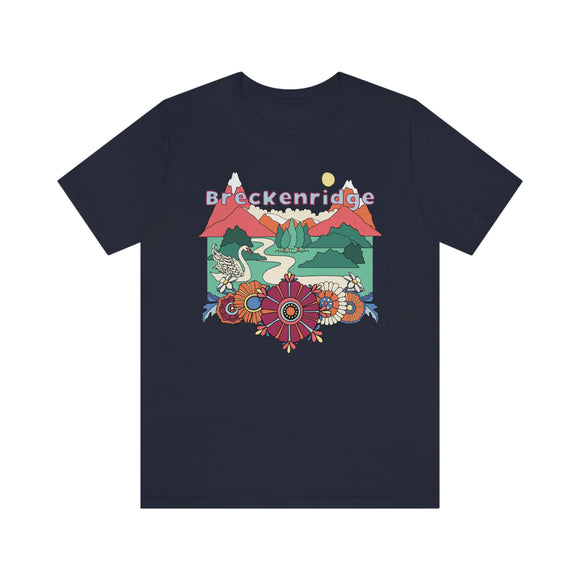 Breckenridge Shirt, Colorado Retro T-Shirt, Hippie Style Colorado tee, Breckenridge Mountain Shirt