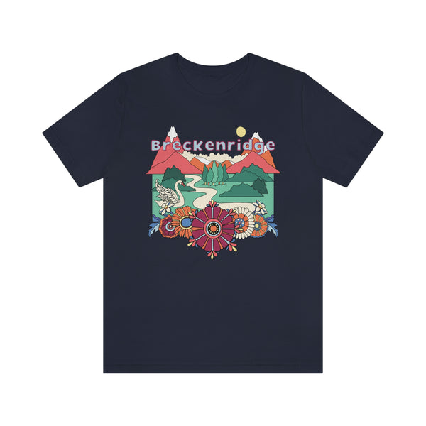 Breckenridge Shirt, Colorado Retro T-Shirt, Hippie Style Colorado tee, Breckenridge Mountain Shirt
