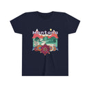 Montana Youth T-Shirt - Boho Montana Kid's TShirt-1