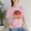 Los Angeles, California T-Shirt - Retro Palm Tree Unisex Los Angeles Shirt-63