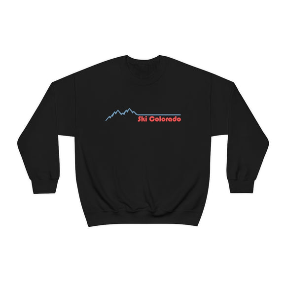 Ski Colorado Sweatshirt - Mountain Pulse Unisex