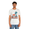 Biloxi, Mississippi T-Shirt - Retro Palm Tree & Beach Unisex Biloxi Shirt