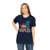 Naples, Florida T-Shirt - Retro Palm Tree & Beach Unisex Naples Shirt