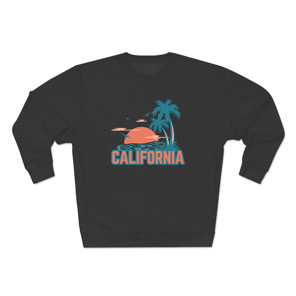 Premium California Sweatshirt - Unisex Premium Crewneck Sweatshirt