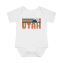 Utah Baby Bodysuit - Retro Mountain Utah Baby Bodysuit-4