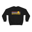 Lake of the Ozarks, Missouri Sweatshirt - Retro Sunrise Crewneck-9