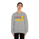 Atlanta, Georgia Crewneck Sweatshirt - Retro Sunset Unisex-18