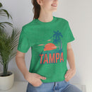 Tampa, Florida T-Shirt - Retro Palm Tree & Beach Unisex Tampa Shirt-39