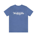Washington T-Shirt - Hand Lettered Unisex Washington Shirt-1