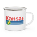 Kansas Camp Mug - Retro Corn Kansas Mug-3
