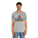 Charleston, South Carolina T-Shirt - Retro Palm Tree Unisex Charleston Shirt-3