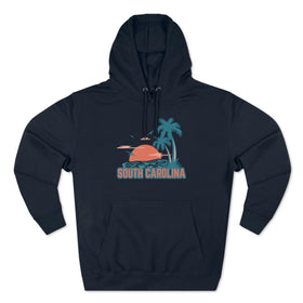 Premium South Carolina Hoodie - Palm Tree Unisex Sweatshirt