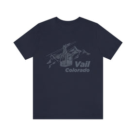 Buy navy Vail, Colorado T-Shirt - Retro Unisex Vail T Shirt