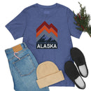 Alaska T-Shirt - Retro Mountain Unisex Alaska Shirt-52