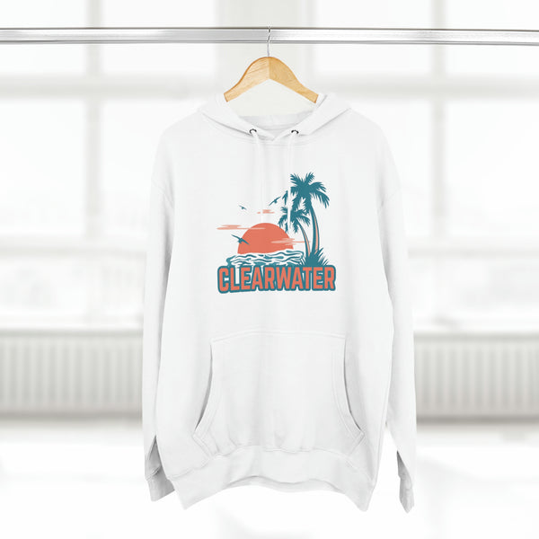 Premium Clearwater, Florida Hoodie Hoodie - Palm Tree Unisex Sweatshirt