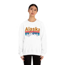 Alaska Sweatshirt - Mountain & Birds Unisex-2