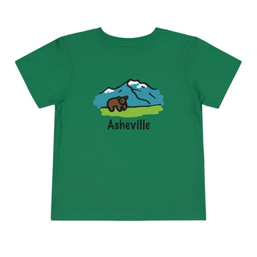 Asheville, North Carolina - Bear Toddler T-Shirt - 0