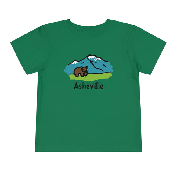 Asheville, North Carolina - Bear Toddler T-Shirt