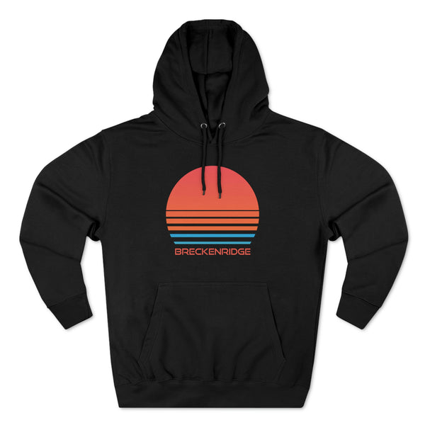 Premium Breckenridge, Colorado Hoodie - Retro 80s Unisex Sweatshirt