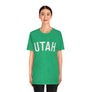 Utah T-Shirt - Paint Text Unisex Utah Shirt-11