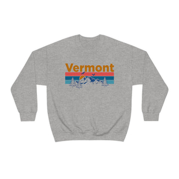 Buy sport-grey Vermont Sweatshirt - Mountain &amp; Birds Unisex