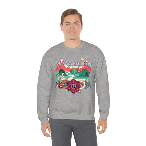 Wyoming Sweatshirt - Boho / Hippie Unisex