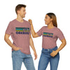 Oakridge T-Shirt - Retro Mountain Bike Adult Unisex Oakridge, Oregon T Shirt