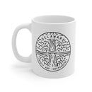 Delaware Mug - State Design White Ceramic Delaware Mug (11oz & 15oz)-2