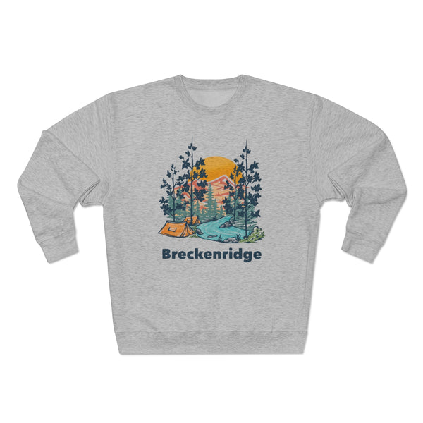 Premium Breckenridge Sweatshirt - Unisex Premium Crewneck Breckenridge, Colorado Sweatshirt