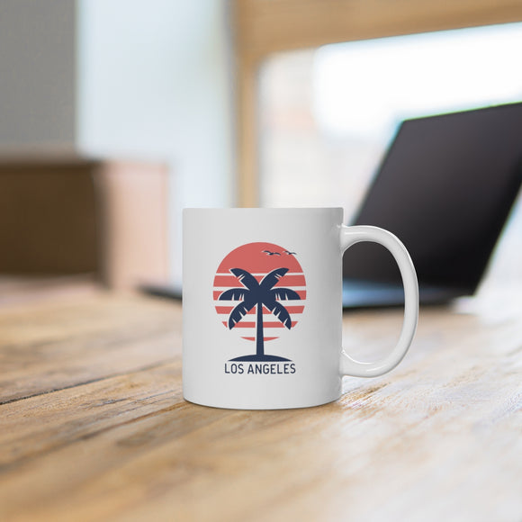Los Angeles, California Mug, Ceramic Los Angeles, California Mug, Los Angeles, California Coffee Mug