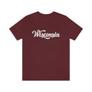 Wisconsin T-Shirt - Hand Lettered Unisex Wisconsin Shirt-21