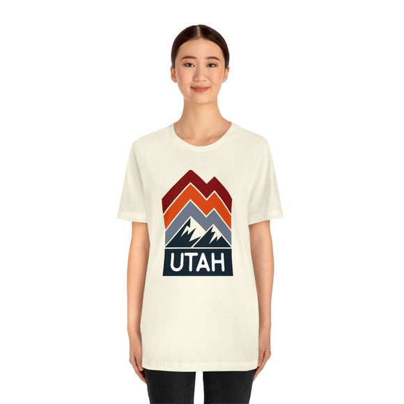 Utah T-Shirt - Retro Mountain Unisex Utah Shirt