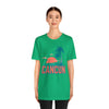 Cancun, Mexico T-Shirt - Retro Palm Tree & Beach Unisex Cancun Shirt