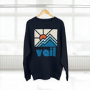 Premium Vail, Colorado Crewneck Sweatshirt - Retro Unisex Sweatshirt-3