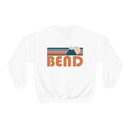 Bend, Oregon Sweatshirt - Unisex Retro Mountain Unisex-1