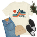 Alaska T-Shirt - Retro Mountain Unisex Alaska Shirt-25