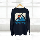 Premium Alaska Crewneck Sweatshirt - Retro Unisex Sweatshirt-3