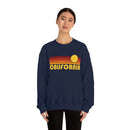 California Sweatshirt - Retro Sunset Unisex-26