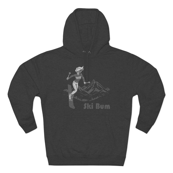 Premium Ski Bum Hoodie - Retro Unisex Sweatshirt