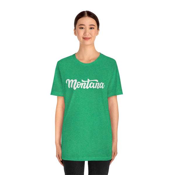 Montana T-Shirt - Hand Lettered Unisex Montana Shirt